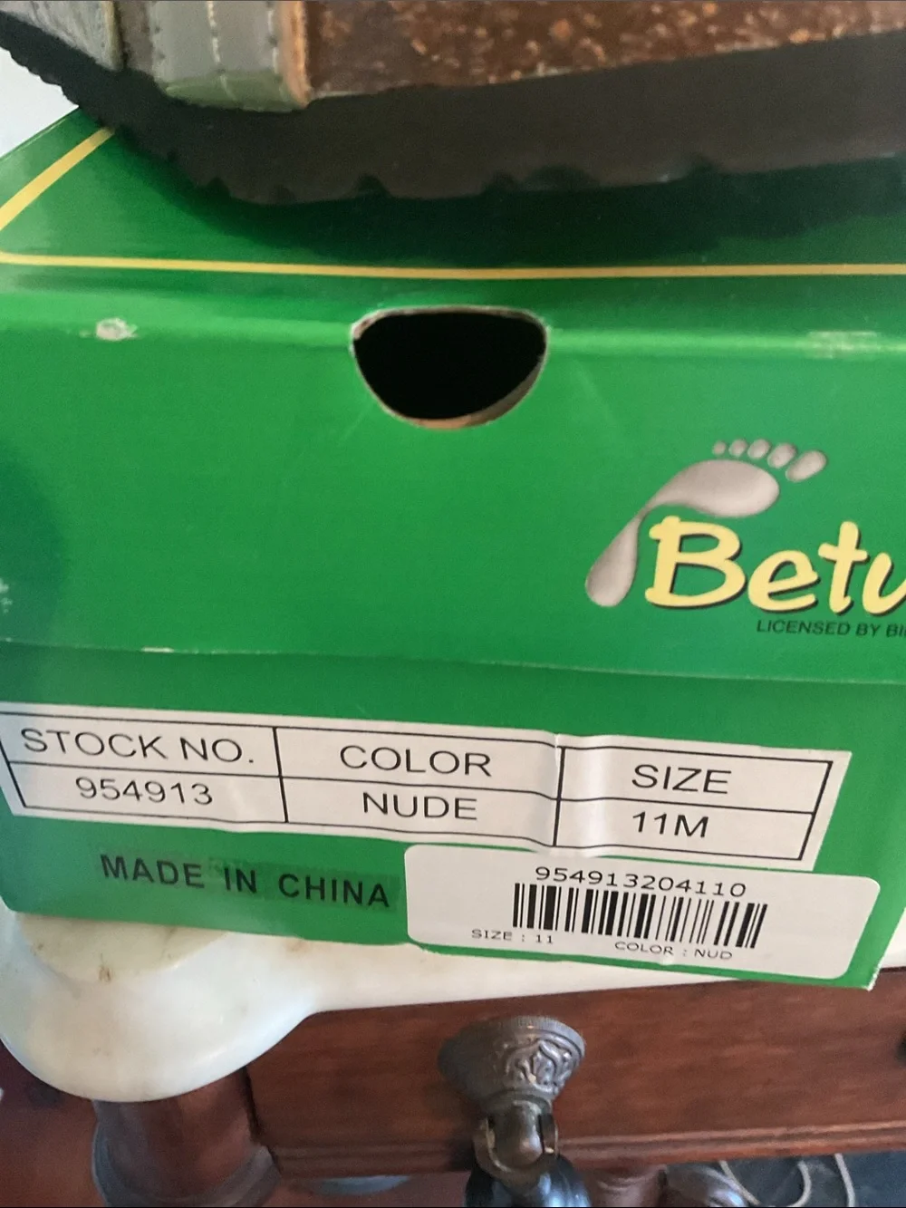Betula emblished sandals